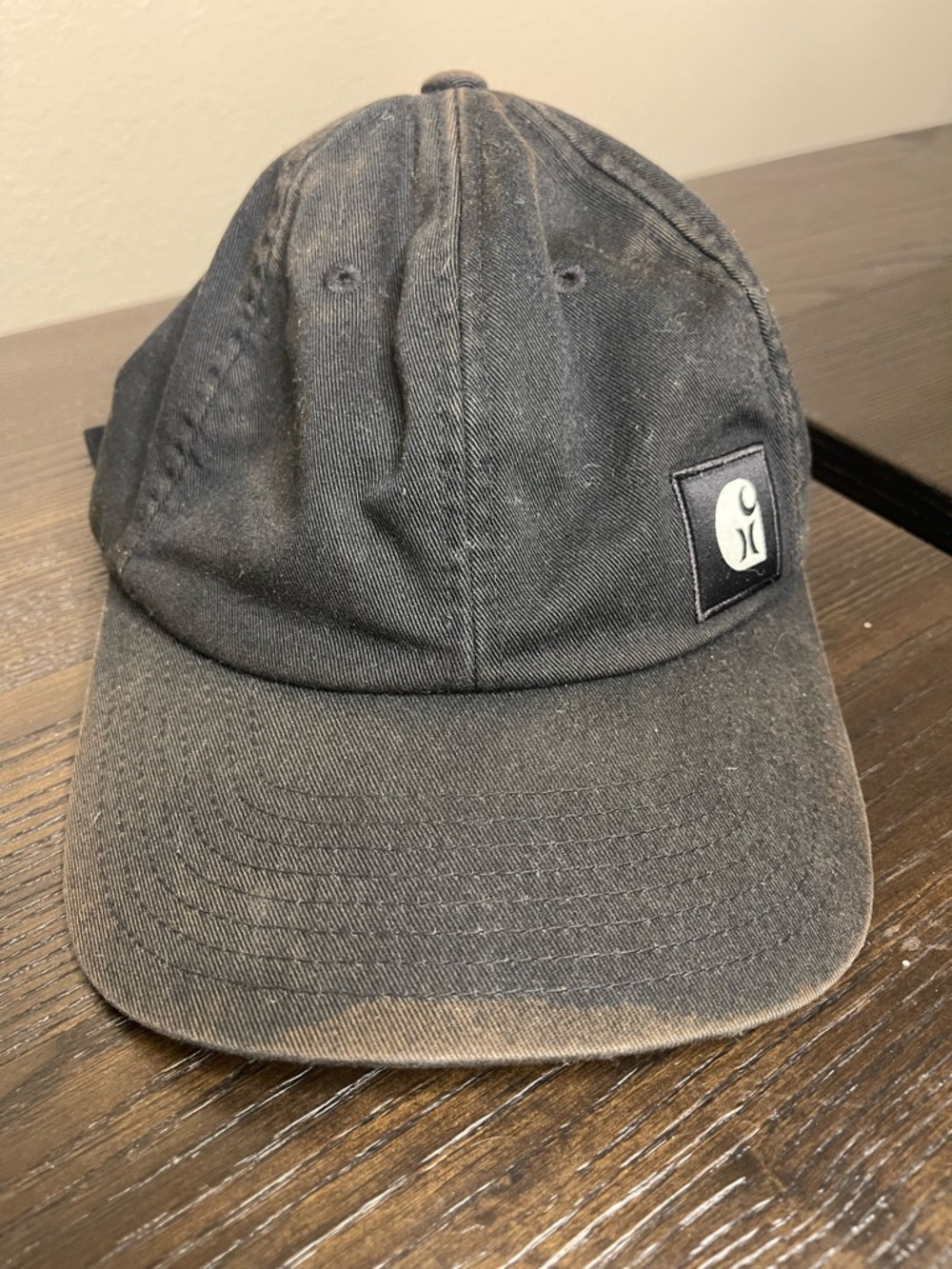 Carhartt Hurley Black Cotton Dad Hat